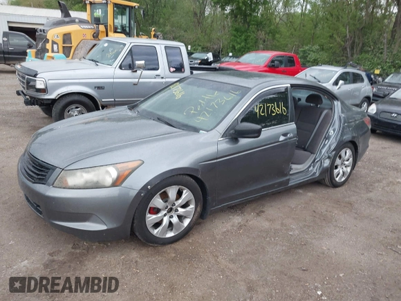 2008 Honda Accord EX with VIN JHMCP26788C000863, listed as a IAAI auction lot 42173616 with 188,904 mi miles and . Bid and sale history available at DreamBid. Image 2.