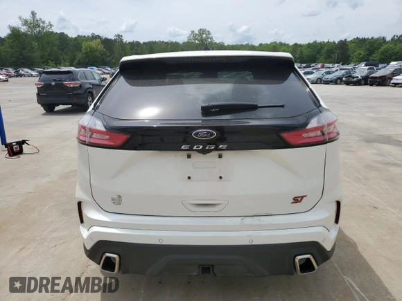 2021 Ford Edge ST z VIN 2FMPK4AP0MBA58542, wystawiony jako Copart lot #53996435 z przebiegiem Nie podano mil oraz Szkoda całkowita • Salvage title. Historia ofert i sprzedaży dostępna na DreamBid. Obrazek 6.