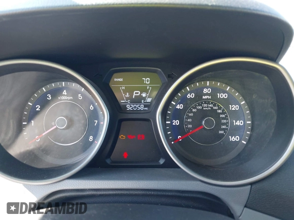2016 Hyundai Elantra SE with VIN 5NPDH4AE2GH762500, listed as a IAAI auction lot 42236798 with 92,058 mi miles and . Bid and sale history available at DreamBid. Image 7.
