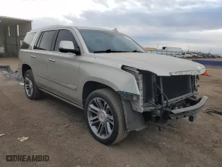 2016 Cadillac Escalade Premium Collection with VIN 1GYS4CKJ7GR118325, listed as a Copart auction lot 83502114 with 109,658 mi miles and Salvage Title. Bid and sale history available at carsss.com. Image 4.