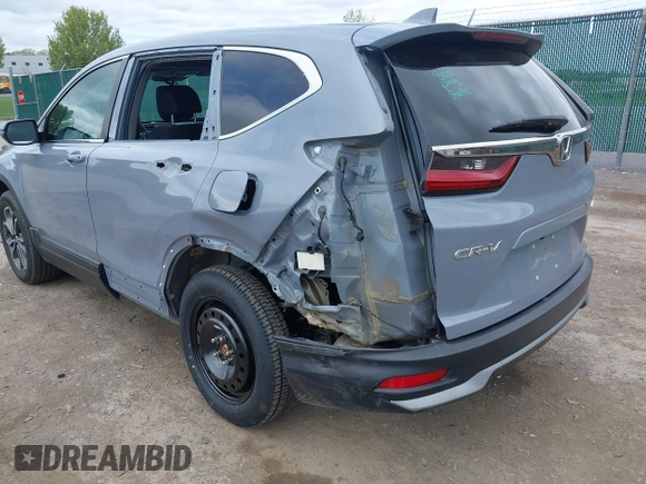 2021 Honda CR-V EX with VIN 2HKRW2H55MH628744, listed as a IAAI auction lot 42257771 with 34,369 mi miles and . Bid and sale history available at DreamBid. Image 6.