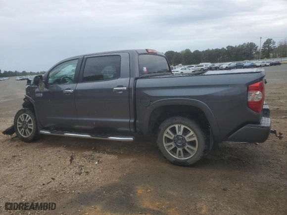 2018 Toyota Tundra 4WD SR5 with VIN 5TFAW5F13JX752977, listed as a Copart auction lot 50633495 with 0 mi miles and Salvage Title. Bid and sale history available at carsss.com. Image 2.