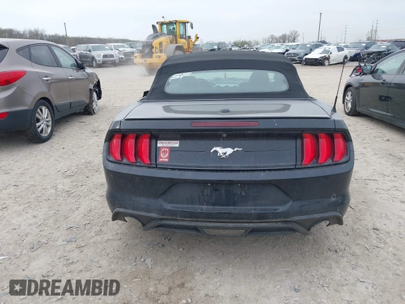 2018 Ford Mustang EcoBoost Premium with VIN 1FATP8UH5J5111239, listed as a IAAI auction lot 42021034 with 96,986 mi miles and . Bid and sale history available at DreamBid. Image 16.