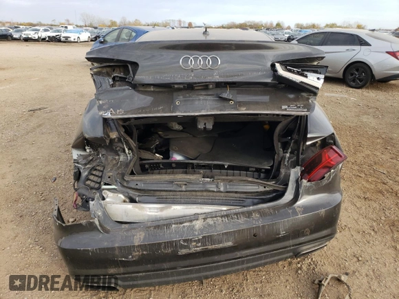 2017 Audi A6 Premium with VIN WAUF8AFC2HN059587, listed as a Copart auction lot 77209814 with 94,537 mi miles and Salvage Title. Bid and sale history available at carsss.com. Image 6.