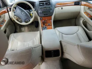 2005 Lexus LS 430 z VIN JTHBN36F755014039, wystawiony jako Copart lot #54259665 z przebiegiem 198 475 mil mil oraz Szkoda całkowita • Salvage title. Historia ofert i sprzedaży dostępna na DreamBid. Obrazek 8.