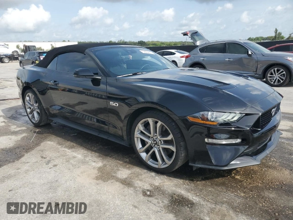 2022 Ford Mustang GT Premium с VIN 1FATP8FF5N5147997, выставлен на аукционе Copart как лот 59664415 с пробегом 41 018 миль миль и Списание • Salvage title. История ставок и продаж доступна на DreamBid. Изображение 4.