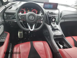 2023 Acura RDX w/A-Spec Package with VIN 5J8TC2H63PL800276, listed as a Copart auction lot 88324935 with 50,004 mi miles and Clean title. Bid and sale history available at DreamBid. Image 8.