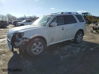 2011 Mercury Mariner Premier with VIN 4M2CN9H72BKJ05371, listed as a Copart auction lot 46248055 with 213,131 mi miles and Salvage Title. Bid and sale history available at carsss.com. Image 1.