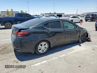 2020 Nissan Versa S with VIN 3N1CN8DV0LL864401, listed as a Copart auction lot 59968525 with 56,578 mi miles and Salvage title. Bid and sale history available at DreamBid. Image 3.