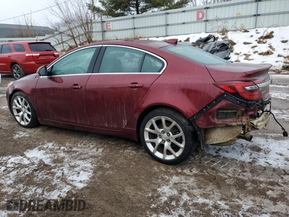 2017 Buick Regal GS with VIN 2G4GU5GX7H9149781, listed as a Copart auction lot 42789695 with 131,474 mi miles and Clean Title. Bid and sale history available at DreamBid. Image 2.