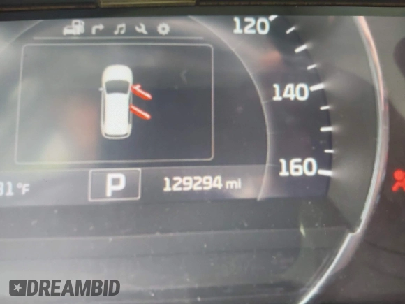 2018 Kia Sorento SX with VIN 5XYPK4A52JG406562, listed as a IAAI auction lot 41768615 with 129,294 mi miles and . Bid and sale history available at DreamBid. Image 7.
