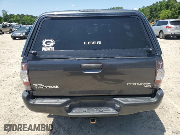2012 Toyota Tacoma PreRunner with VIN 3TMKU4HN5CM031492, listed as a Copart auction lot 57663845 with 119,825 mi miles and Salvage title. Bid and sale history available at DreamBid. Image 6.