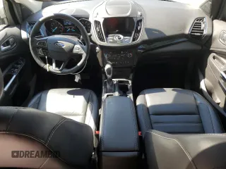 2019 Ford Escape Titanium with VIN 1FMCU9J97KUA21390, listed as a Copart auction lot 57640175 with 51,254 mi miles and Salvage title. Bid and sale history available at DreamBid. Image 8.