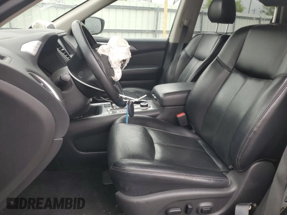 2019 Nissan Pathfinder S with VIN 5N1DR2MM6KC630831, listed as a Copart auction lot 53923815 with 94,777 mi miles and Salvage title. Bid and sale history available at DreamBid. Image 7.