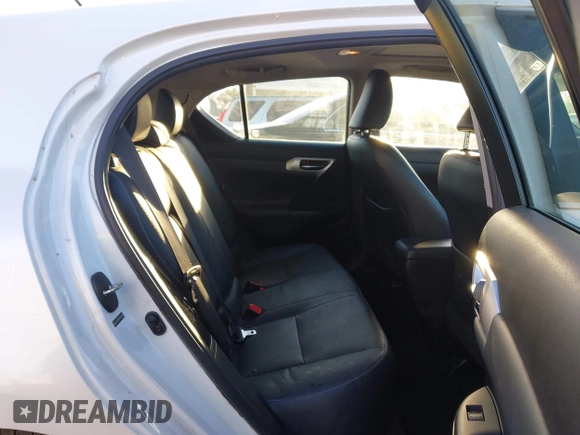 2012 Lexus CT CT 200h with VIN JTHKD5BH4C2049710, listed as a IAAI auction lot 41605855 with 170,144 mi miles and . Bid and sale history available at carsss.com. Image 8.