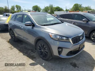 2020 Kia Sorento EX V6 with VIN 5XYPH4A51LG705848, listed as a Copart auction lot 51416754 with 45,666 mi miles and Salvage Title. Bid and sale history available at carsss.com. Image 4.