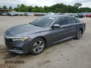 2018 Honda Accord EX z VIN 1HGCV1F49JA011137, wystawiony jako Copart lot #55746435 z przebiegiem 164 466 mil mil oraz Szkoda całkowita • Salvage title. Historia ofert i sprzedaży dostępna na DreamBid. Obrazek 1.