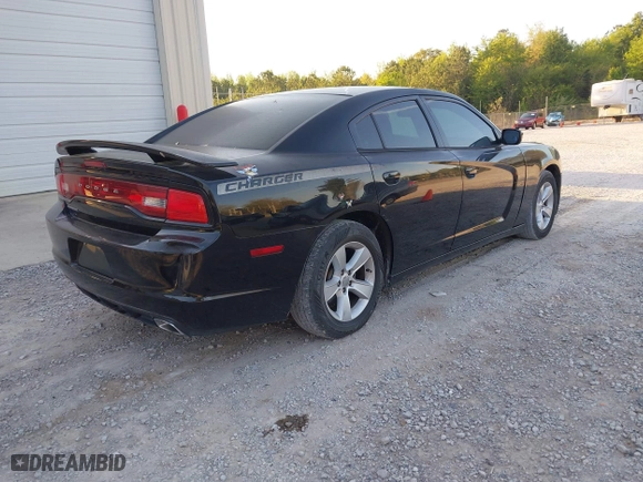 2012 Dodge Charger SE with VIN 2C3CDXBG7CH300367, listed as a IAAI auction lot 42067391 with 165,383 mi miles. Bid and sale history available at carsss.com. Image 4.