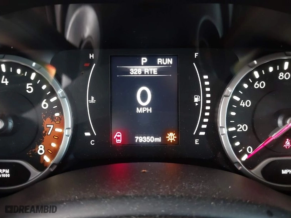 2017 Jeep Renegade Sport with VIN ZACCJAAB3HPE48593, listed as a IAAI auction lot 41957280 with 79,350 mi miles. Bid and sale history available at carsss.com. Image 7.