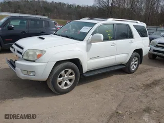 2005 Toyota 4Runner SR5 with VIN JTEBU14R850061191, listed as a IAAI auction lot 41740477 with 317,448 mi miles. Bid and sale history available at carsss.com. Image 17.