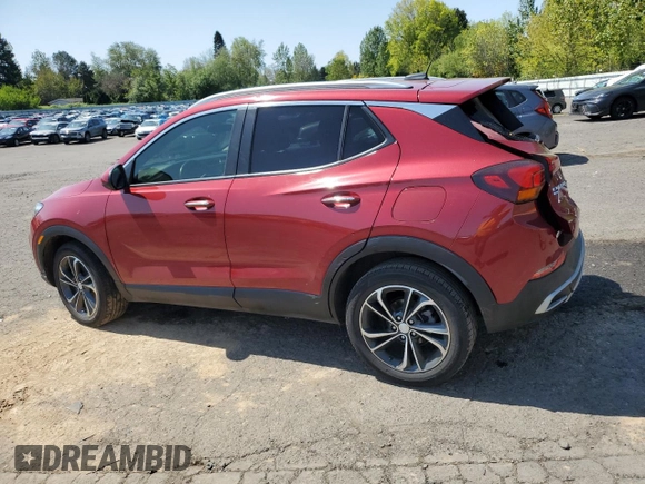 2021 Buick Encore GX Select z VIN KL4MMESL1MB054874, wystawiony jako Copart lot #54382095 z przebiegiem 89 650 mil mil oraz Szkoda całkowita • Salvage title. Historia ofert i sprzedaży dostępna na DreamBid. Obrazek 2.