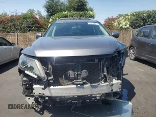 2017 Nissan Pathfinder Platinum z VIN 5N1DR2MN9HC610381, wystawiony jako Copart lot #60265265 z przebiegiem 137 901 mil mil oraz Szkoda całkowita • Salvage title. Historia ofert i sprzedaży dostępna na DreamBid. Obrazek 5.