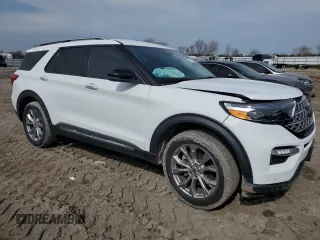 2022 Ford Explorer Limited with VIN 1FMSK7FH0NGA56278, listed as a Copart auction lot 47130335 with 64,514 mi miles and Salvage Title. Bid and sale history available at carsss.com. Image 4.