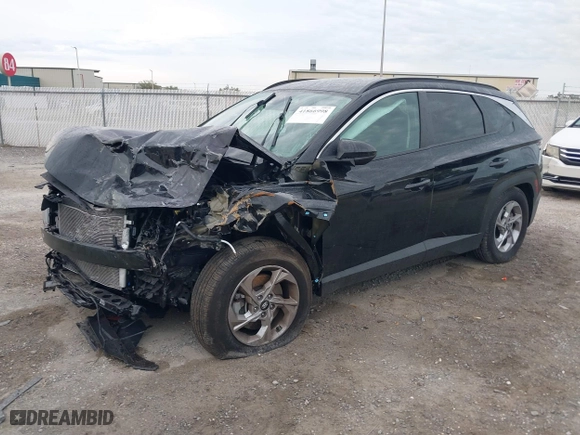 2024 Hyundai Tucson SEL with VIN 5NMJB3DEXRH380449, listed as a IAAI auction lot 41866998 with 16,753 mi miles. Bid and sale history available at carsss.com. Image 2.