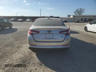 2013 Kia Optima Hybrid LX with VIN KNAGM4AD1D5043425, listed as a Copart auction lot 77598514 with 123,667 mi miles and Clean Title. Bid and sale history available at carsss.com. Image 6.