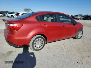 2015 Kia Rio LX with VIN KNADM4A33F6469768, listed as a Copart auction lot 49306355 with 196,870 mi miles and Salvage Title. Bid and sale history available at carsss.com. Image 3.