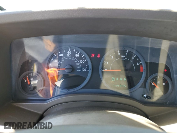 2007 Jeep Patriot Sport with VIN 1J8FT28W87D342765, listed as a Copart auction lot 49204775 with 144,345 mi miles and Salvage Title. Bid and sale history available at DreamBid. Image 9.