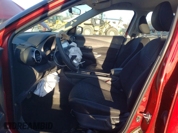 2022 Nissan Kicks SV with VIN 3N1CP5CV8NL494313, listed as a Copart auction lot 46426025 with 93,180 mi miles and Salvage Title. Bid and sale history available at DreamBid. Image 7.