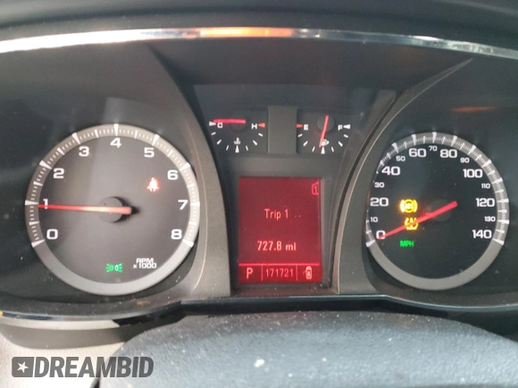 2011 GMC Terrain SLT-2 with VIN 2CTALWEC5B6403276, listed as a Copart auction lot 88445635 with 171,721 mi miles and Salvage Title. Bid and sale history available at carsss.com. Image 9.