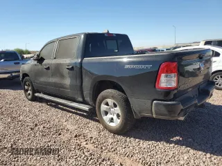 2022 Ram 1500 Lone Star with VIN 1C6RREFMXNN446341, listed as a Copart auction lot 74249304 with 5,587 mi miles and Salvage title. Bid and sale history available at DreamBid. Image 2.