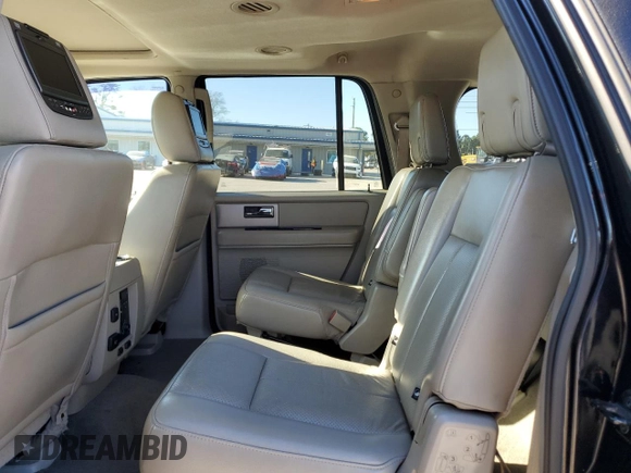 2012 Ford Expedition EL Limited with VIN 1FMJK1K54CEF65609, listed as a Copart auction lot 87046214 with 164,949 mi miles and Salvage Title. Bid and sale history available at carsss.com. Image 11.