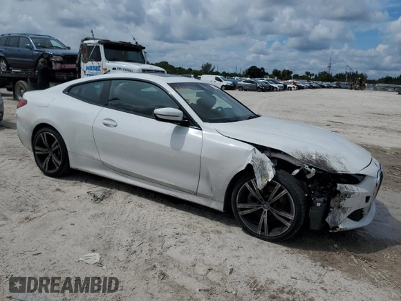 2023 BMW 4 Series 430i z VIN WBA53AP08PCL86794, wystawiony jako Copart lot #71081484 z przebiegiem 31 673 mil mil oraz Szkoda całkowita • Salvage title. Historia ofert i sprzedaży dostępna na DreamBid. Obrazek 4.