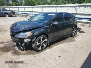 2015 Volkswagen Golf GTI Autobahn with VIN 3VW4T7AU4FM087553, listed as a Copart auction lot 58760824 with 84,837 mi miles and Salvage Title. Bid and sale history available at carsss.com. Image 1.