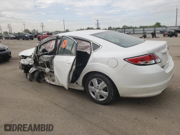 2011 Mazda Mazda6 i Sport with VIN 1YVHZ8BH0B5M18147, listed as a Copart auction lot 51946664 with 0 mi miles and Salvage Title. Bid and sale history available at carsss.com. Image 2.
