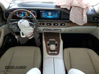 2020 Mercedes-Benz GLS 450 with VIN 4JGFF5KE0LA197549, listed as a Copart auction lot 55561644 with 17,726 mi miles and Salvage Title. Bid and sale history available at DreamBid. Image 8.