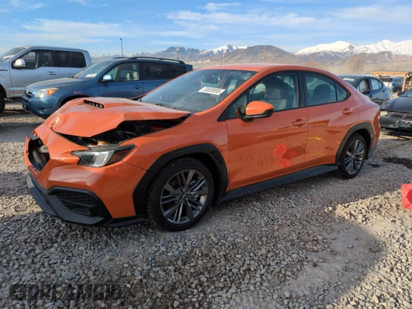 2023 Subaru WRX with VIN JF1VBAA61P9817482, listed as a Copart auction lot 50839895 with 6,127 mi miles and Salvage title. Bid and sale history available at DreamBid. Image 1.