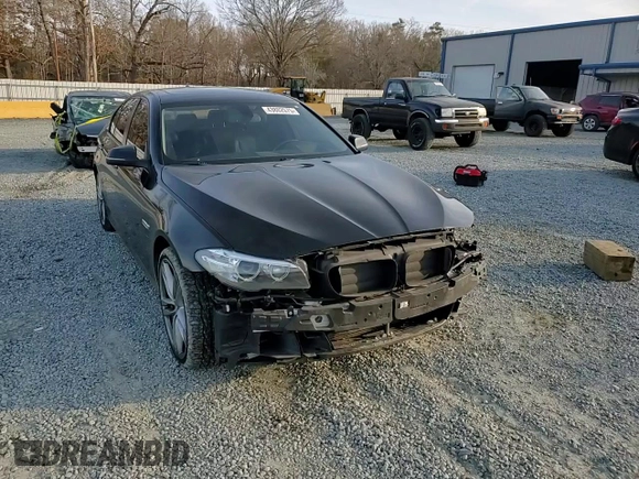 2015 BMW 5 Series 535i with VIN WBA5B1C50FD918875, listed as a Copart auction lot 43802075 with 106,283 mi miles and Salvage Title. Bid and sale history available at carsss.com. Image 11.