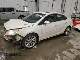2014 Buick Verano Group with VIN 1G4PS5SK6E4104430, listed as a Copart auction lot 43964615 with 110,467 mi miles and Salvage title. Bid and sale history available at DreamBid. Image 1.
