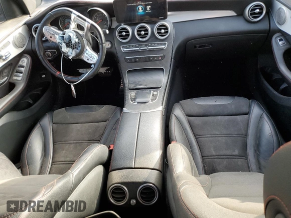 2021 Mercedes-Benz GLC with VIN W1N0G6EB2MF948257, listed as a Copart auction lot 83833484 with 83,942 mi miles and Clean Title. Bid and sale history available at carsss.com. Image 8.
