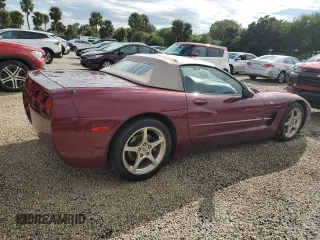 2003 Chevrolet Corvette with VIN 1G1YY32G535115457, listed as a Copart auction lot 74074604 with 0 mi miles and Salvage Title. Bid and sale history available at carsss.com. Image 3.
