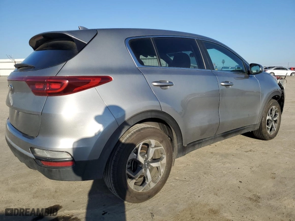 2021 Kia Sportage LX with VIN KNDPM3AC2M7926443, listed as a Copart auction lot 46955915 with 94,388 mi miles and Salvage Title. Bid and sale history available at carsss.com. Image 3.