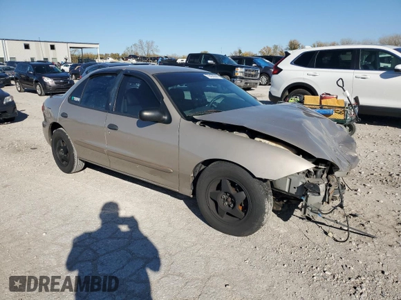 2003 Chevrolet Cavalier with VIN 1G1JC52F937313224, listed as a Copart auction lot 78436844 with 0 mi miles and Salvage Title. Bid and sale history available at carsss.com. Image 4.