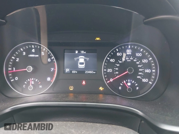 2019 Kia Forte LXS with VIN 3KPF24AD9KE012901, listed as a IAAI auction lot 42376006 with 20,460 mi miles and . Bid and sale history available at DreamBid. Image 7.