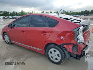 2011 Toyota Prius I with VIN JTDKN3DU8B5351267, listed as a Copart auction lot 54181185 with 126,289 mi miles and Salvage Title. Bid and sale history available at carsss.com. Image 2.