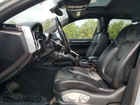2017 Porsche Cayenne with VIN WP1AA2A23HKA81295, listed as a Copart auction lot 55339855 with 112,403 mi miles and Salvage title. Bid and sale history available at DreamBid. Image 7.