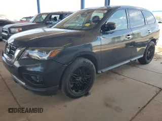 2017 Nissan Pathfinder SL z VIN 5N1DR2MN4HC682444, wystawiony jako Copart lot #54445395 z przebiegiem 149 548 mil mil oraz Szkoda całkowita • Salvage title. Historia ofert i sprzedaży dostępna na DreamBid. Obrazek 1.